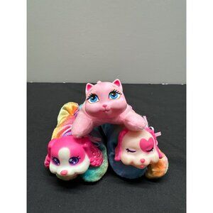 Puppies and Kitty Suprise Newborns Mini Bean Bags Plush Toys Set Of 3